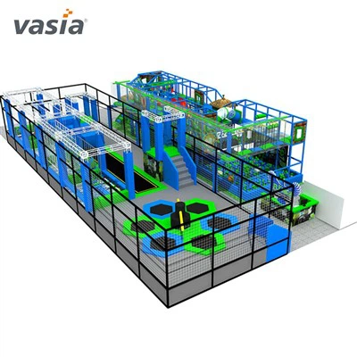 Sodobno novo oblikovano pustolovsko notranje igrišče